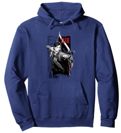 The Last of Us Part II Ellie Ready For Fight Chest Poster Pullover Hoodie