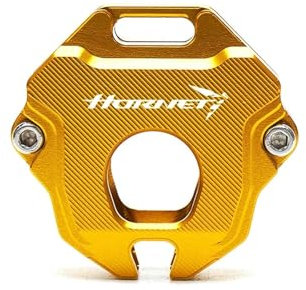étui de Protection Moto Coque clé Pour HON@&DA Hornet CB750 HORNET CB 750 2023 Accessoires De Moto CNC Housse De Clé Étui De Clé Coque De Clé Porte-clés Porte-clés(Key cover-yellow)