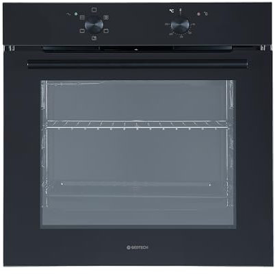 GEDTECH Four encastrable multifonctions GFO76BL - Noir - 76L - Chaleur tournante - Grill - Porte froide - Fonctions vapeur