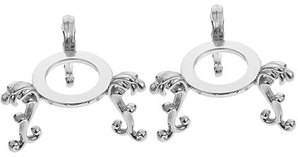 VALICLUD 2Pcs Elegant Crystal Balls Display Bases Holders for Home Decor Versatile Racks for Bedroom Living Room Office Unique Crystal Ball Accessories