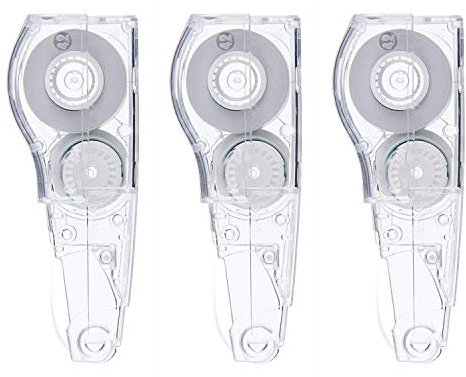 PLUS JAPAN Nachfüllkassetten für Korrekturroller MR, 4,2 mm x 6 m, 3 Stück