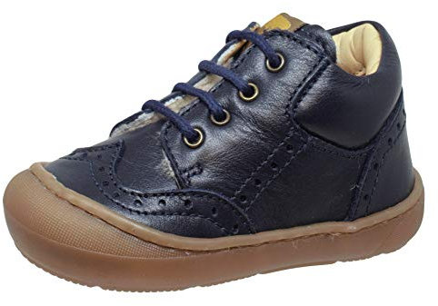 Ocra 080 Winter Lauflernschuhe innen Lammfell, Blau (Epochal Navy), EU 20