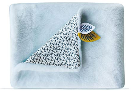 DOUDOU ET COMPAGNIE-Decke Blaue YOCA Koala Kollektion-75x100cm-DC3686