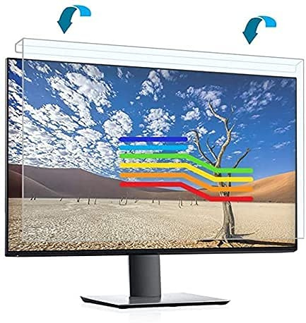 EPHY Anti Blue Light Screen Protector Filter - Blue Blocking Computer Monitor Screen Protector for Eyes - Easy On/Off Removable (20 to 22 Inches)