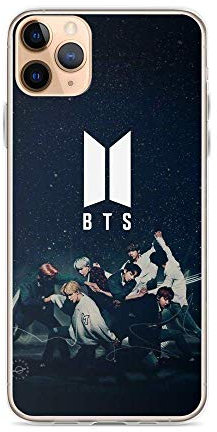 Kompatibel mit iPhone Hülle BTS Kpop DNA Dance Pure Clear Phone Cases Cover (iPhone 7/8/2020 SE)