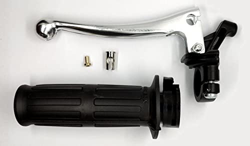 Gasdrehgriff universal mit Bremshebel-einzügig, Gasgriff, Zündapp, Hercules