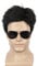 Yuehong Kurze Schwarze Herren Perücke Cosplay Party Mode Haare Hitzebeständige Kunstfaser Perücke Fluffy Durable Atmungsaktive