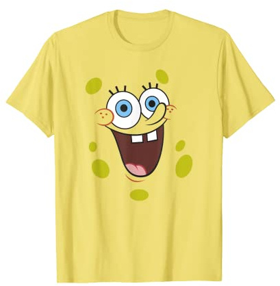 SpongeBob Schwammkopf Schwammkopf Big Face T-Shirt