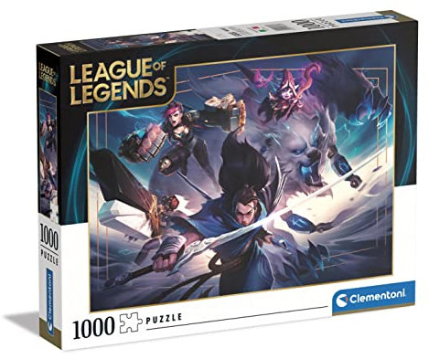 Clementoni League Of Legends - Puzzle, Medium, 1000 pezzi, Multicolor, 39669