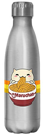 Star Wars MARUCHAN Yummy 17 oz Stainless Steel Water Bottle, 17 Ounce, Multicolored
