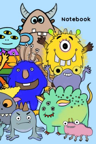 Notebook: Monster Series 4