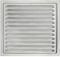 Griglia di Ventilazione in Alluminio Anodizzato con Rete Protettiva | Presa d'Aria Interna/Esterna in Metallo Resistente agli Insetti | Griglia di Aerazione per Pareti e Soffitti. (20 x 20 cm)