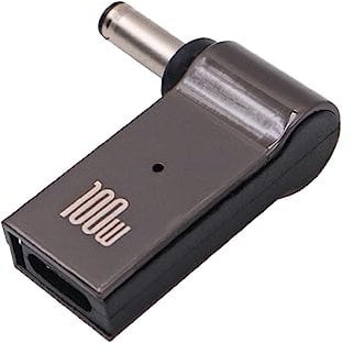 Adaptateur de Charge USB C vers DC pour Ordinateur Portable Femelle USB C vers mâle DC 4.5 x 3.0mm Jack pour Ordinateur Portable Del