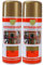 various-Pintura Spray Antioxidante Dorada 400 Ml para las Superficies de Metal, Hierro y Aluminio,Pack de 2 Unidad