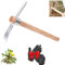 Stainless Steel Pickaxe Double Headed Pickaxe, Large Dual Head Gardening Pick Axes, 2 in 1 Multifunctional Pickaxe for Digging, Heavy Duty Pick Axe Hand Tool for Weeding, Loosening Soil, Planting