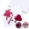 Nogeqi 50 Sheet Disposable Nail Art Palette - Waterproof Nail Palette Paper Mixing Tool