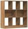 vidaXL Bücherregal Artisan-Eiche 97,5x29,5x100 cm Holzwerkstoff, Büroschrank, Bücherregal, Regal, Büroregal, Bücherregale, Regale, Aktenregal