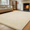 Treeboy Teppich Wohnzimmer 200x300, Teppich Beige Waschbarer Teppich Kinderzimmer Mädchen Junge Teppich Schlafzimmer Grau Carpet Teppiche Gegend Kurzflor Flauschig Rutschmatte Kinderzimmer Teppiche