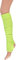 krautwear® Damen Mädchen Ballettstulpen mit Fersenloch Beinwärmer Ballett Stulpen Legwarmer Armstulpen ca. 55 cm 80er Jahre 1980er Jahre schwarz weiss Neon Pink Grün Gelb Orange (Gelb)