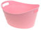 Plastic Reusable Party BBQ Summer Party Drinks Wine Beer Ice Bucket Bowl Choice of Sizes (Small, Pink)