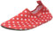 Playshoes Barfuß Badeslipper Aqua-Schuhe, Rot Punkte, 26/27 EU