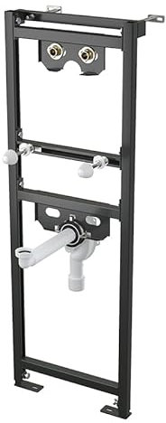 Vorwandelement für Waschtisch H:1200 mm für Wandarmaturen und mit integrierten Siphon