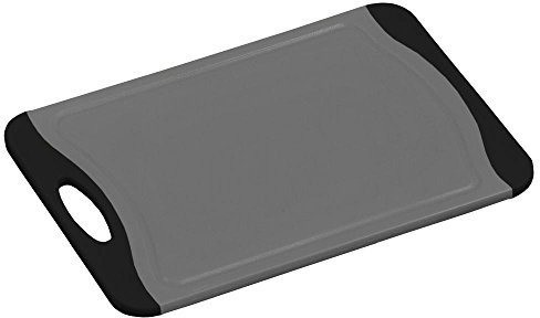 5 Stück Kesper Tranchierbrett aus Kunststoff, 36,5 x 25 x 0,9 cm, antibakteriell, mit Rutsch-Stopp