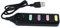 Legami - Hub USB de 4 Puertos, Color Negro