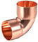 sourcing map 32mm ID 1mm Wall Thickness 90 Degree Copper Elbow Short-Turn Copper Pipe Fitting Connector for Plumbing