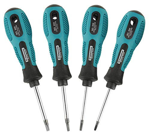 4-teiliges Schraubendreher-Set, magnetisch, mit dreieckigem Kopf, für Reparatur 1,8 mm/2/2,3/3 x 50 mm, Schraubendreher-Set