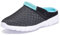 Femmes Hommes Sabots Mules Respirant Chaussures de Jardin Perforés-Sabot de Plage Sport Pantoufles Piscine Sandales D'Été Chaussures,Bleu,46 EU