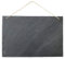 Schiefertafel Kreidetafel zum beschriften und aufhängen Vintage Deko Schieferplatte für Küche, Garten, Tisch 30x20 cm groß quer