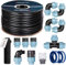 HOLZBRINK Start Set Bewässerungssystem Rasenbewässerung inkl. 50 m LDPE Verlegerohr 25 mm, 1x Versenkregner, HTB-11-1-50