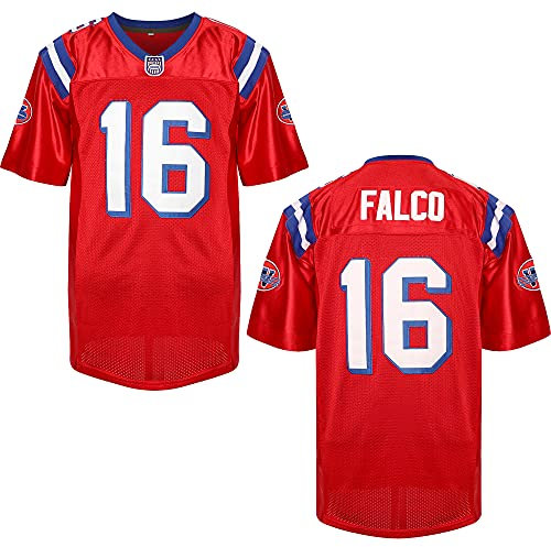 Shane Falco Trikot #16 The Replacements Movie Fußballtrikot für Herren, Rot (16 Rot, XXXL), Rot/Ausflug, einfarbig (Getaway Solids), 3X-Groß