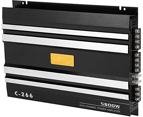 Amplificador de audio estéreo para automóvil de 4 canales, amplificador de audio estéreo para automóvil, artículo para el automóvil del camión