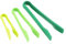 Pinzas para Pan de 3 Piezas, Pinzas de plástico multifuncionales para Alimentos de panadería casera para cocinar y sostener Pan de Panecillo de Tocino(Verde)
