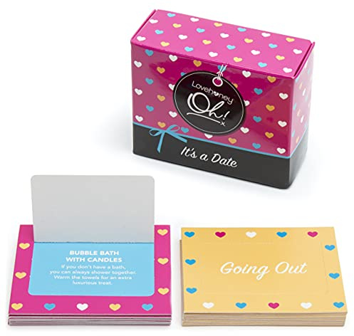 Lovehoney Multicoloured Oh! 52 Weeks Date Nights, Adult Cards for Couples
