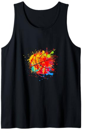 Bunter Basketball Trainer Evolution Geschenk Trikot Design Tank Top