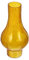 minkissy Öllampe Schirm Zylinder Lampenschirm Glasschirm Lampe Ersatz Petroschirm Petroleumlampe Ersatzglas Lampenglas Kugel Glaszylinder Glas Ersatzlampenschirme für Wandlampe Tischlampe Gelb