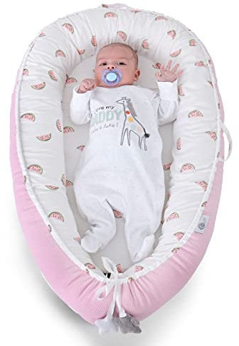 YGJT Baby Nest Pod Newborn Sleeping Pods for Babies 0-12 Months, Newborn Sleep Nest Breathable Soft Bassinet Mattress, Portable Adjustable Baby Pod for Travel, Baby Girls Boys Gifts