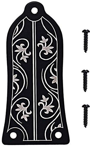 Gitarren-Halsstab-Abdeckung, GR34, Halsstab-Form für E-Gitarre, Schwarz