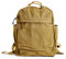 Gootium Canvas-Rucksack für Damen, Vintage-Stil, mit Reißverschluss, lässiger Tagesrucksack, Stoff, Outdoor-Reiserucksack, Khaki