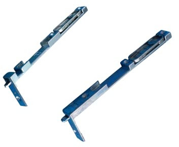 Siegenia SI - Cerrojo para cantos VSU A1360 TS + VSO A1360 TS con material de fijación Ante Bellum®