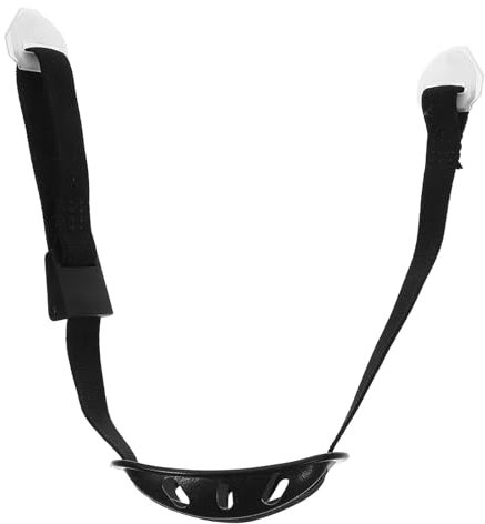 VANZACK Universeller Schutzhelm Kinnriemen, Helm Kinnriemen Schutzhelm Kinngurt, Verstellbar Professionell Helmfutter, Kinnschutzgurt mit Schutzschnalle 1Stück(Schwarz)
