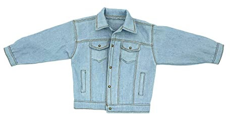 Ronyme Männliche Puppenkleidung Im Maßstab 1:6, Kostüm Outfits für 12 Zoll Puppenfiguren, Zubehör, Jeansjacke