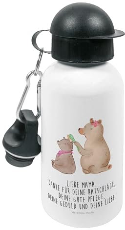 Mr. & Mrs. Panda Personalisierte Kindertrinkflasche Avocado Glücklich - Personalisierte Geschenke, Frucht, Auslaufsichere Trinkflasche Mit Name,