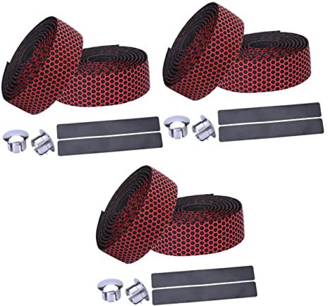 INOOMP Fahrradlenker 3 Sätze Lenkerband Für Fahrräder Klebeband Geiles Band Bänder Rennrad-griffband Lenkergriff Mtb-lenker Lenkerleisten Rutschfester Gürtel Fahrrad Griffigkeit