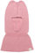 KNITAS Schlupfmütze Schalmützen aus Baumwolle für Baby Kinder I Winter Warme Gestrickte Sturmhaube Balaclava für Jungen und Mädchen 3-12 Monate I Doppellagiger Mütze in der Farbe Rosa - Größe 40-44cm