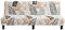 Jianyana Universal Sofabezug 3-Sitzer, ausziehbar ohne Armlehne Bezug für Sofa Bett Sofa Klappbar ohne Armlehnen, Sofaschutz Wohnzimmer, Blume des anderen Ufers