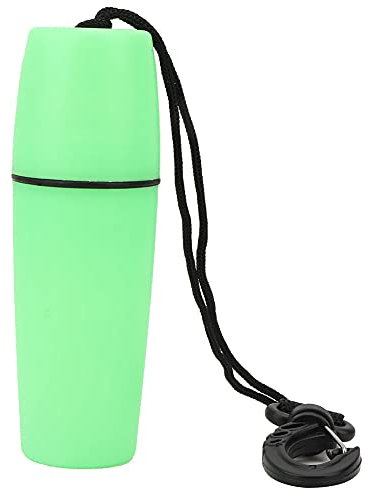 Diving Water Container, Portable Waterproof Kayak Container Bottle with Buckle for Scuba Diving Snorkeling Surfing (Green